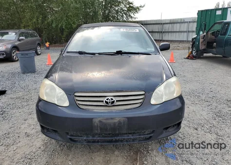 2004 Toyota Corolla Ce from USA, damaged, VIN 2T1BR32E44C309457
